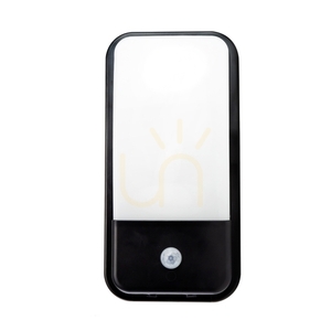 Enigo Led Pir 20 W Nw 230 V 180 St Ip54 300x150x86 Mm White/Black Rectangular Facade. small 1