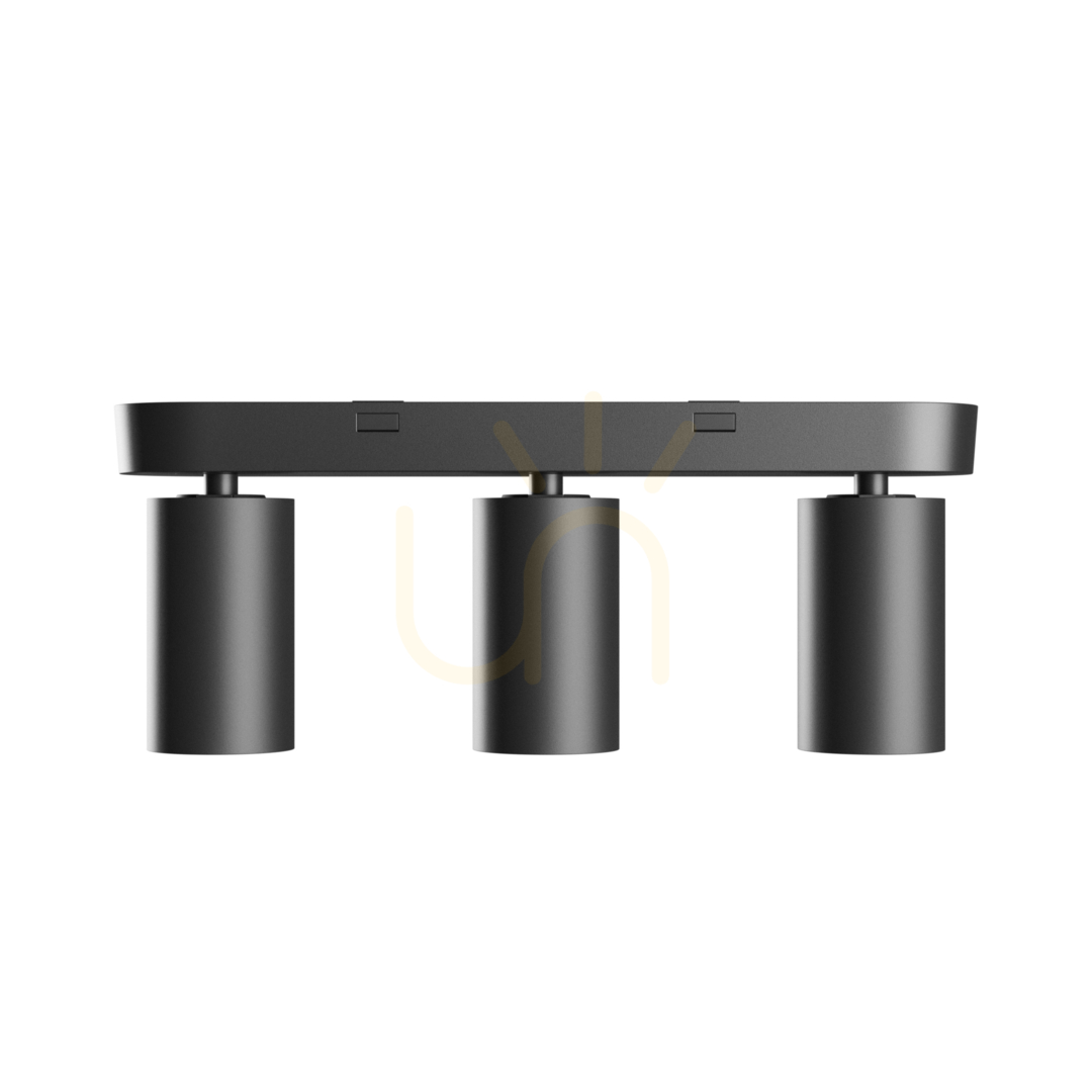 View Madara Altro Base 3x Gu10 230 V Ip20 350 X70 X135 Mm Black Madara Altro Base 3x Gu10 230 V Ip20 350 X70 X135 Mm Black