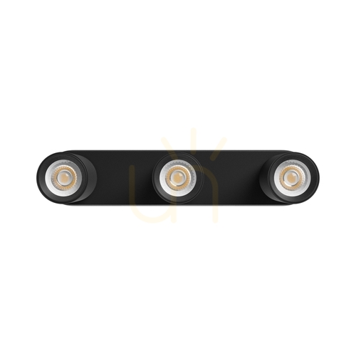 Check Madara Altro Base 3x Gu10 230 V Ip20 350 X70 X135 Mm Black