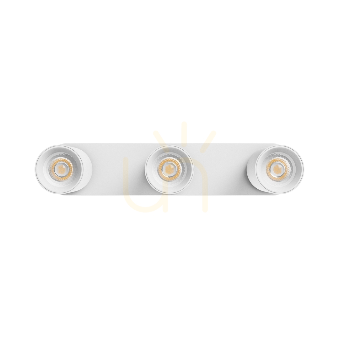 Preview Madara Altro Base 3x Gu10 230 V Ip20 350 X70 X135 Mm White Madara Altro Base 3x Gu10 230 V Ip20 350 X70 X135 Mm White