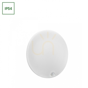 Nymphea Proxi Pir 18 W Nw 230 V 120 St Ip54 Fi300 X60 Mm White Round. small 0