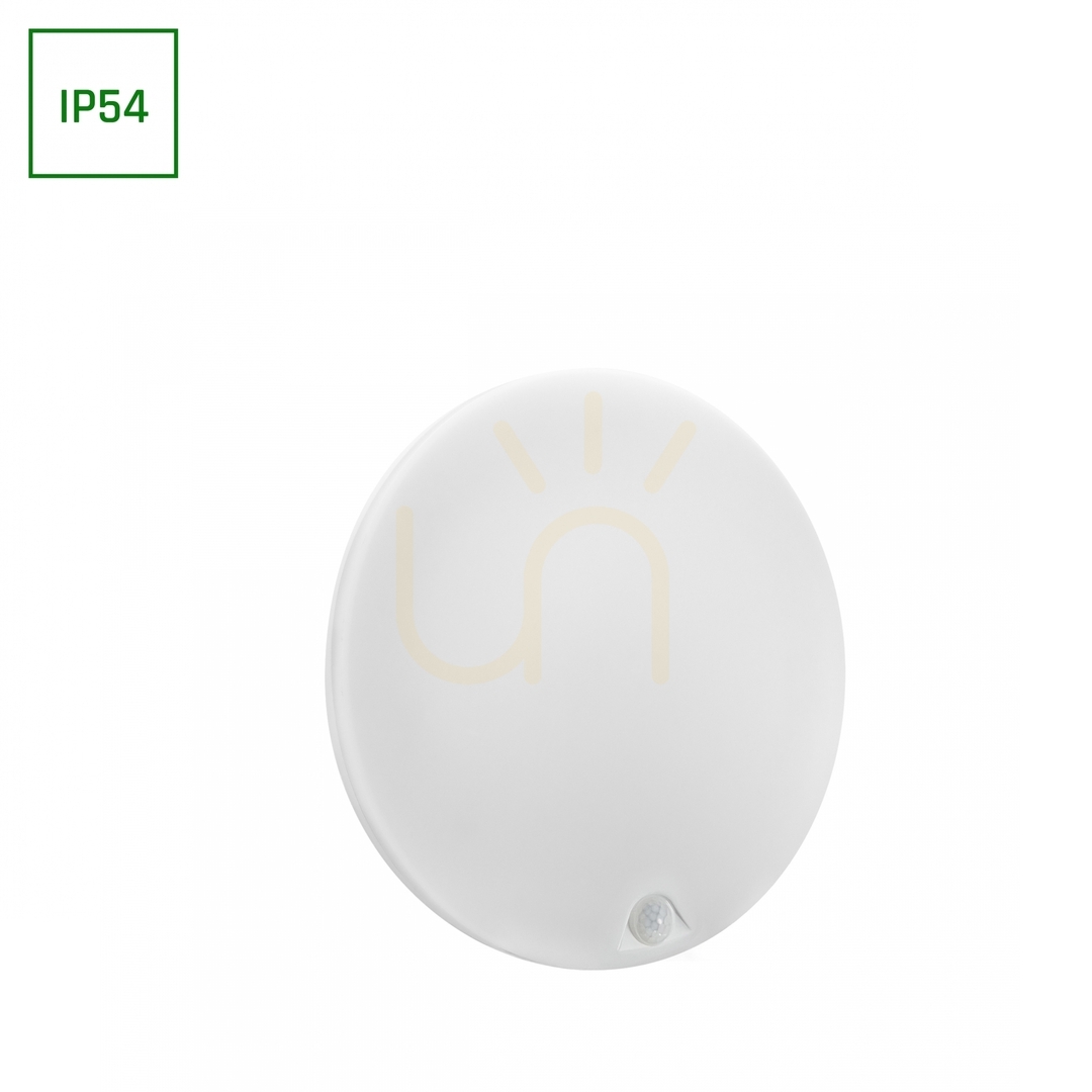 Nymphea Proxi Pir 18 W Nw 230 V 120 St Ip54 Fi300 X60 Mm White Round.