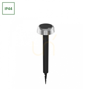 SpectrumLED Solara Fungi solar garden spike light 2.5 W 2700 K IP44, 500 mm, USB-C, 1800 mAh, black small 0