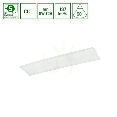 Check Algine Backlight Panel 26 W/36 W/46 W Cct 230 V 90 St Ip20 Ugr<19 300 X1200 X34 Mm White 5 Years Warranty