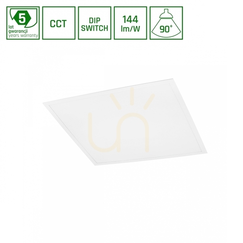 Check Algine Backlight Panel 25 W/40 W/45 W Cct 230 V 90st Ip20 Ugr<19 620x620x34 Mm White 5 Years Warranty