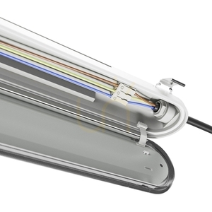 Limea Gigant Pro Hermetic 1500mm 58 W/47 W/37 W/27 W Nw 230 V 120 St Ip66 Ik10 1500x80x68mm 5 Years Warranty. small 5