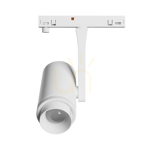 System Shift Nano Spot Zoom Light fixture on busbar 40x80x145 Mm 7 W 15 45 St White 5 Years Warranty. small 1