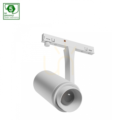Check System Shift Nano Spot Zoom Light fixture on busbar 40x80x145 Mm 7 W 15 45 St White 5 Years Warranty.