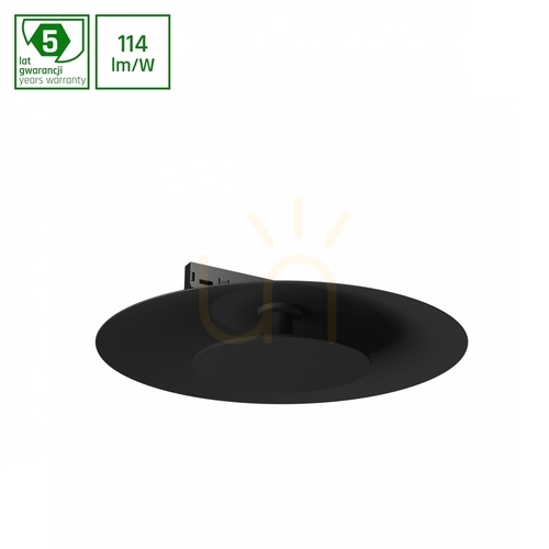 Check System Shift Nano Saucer Luminaire Disk Fi170 X40 Mm 7 W100 St Black 5 Years Warranty.