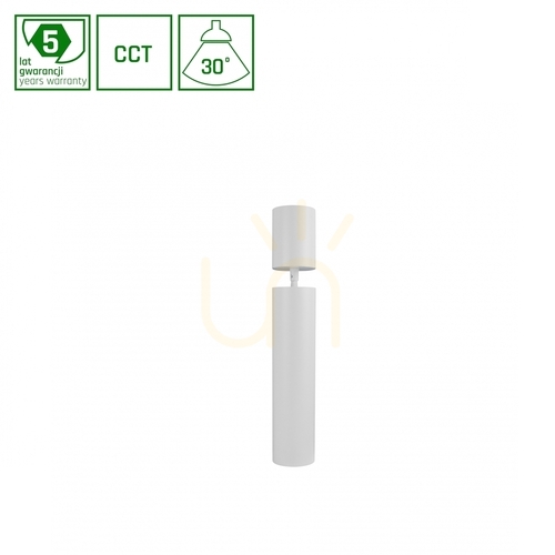 Check Hangit Multiway M 11 W Cct 230 V 30° Ip20 74 X300 Base 75 X100 White,Adjustable Height, 5 Years