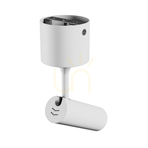 Check Spot S Surface-mounted luminaire 6 W Cct 230 V 30st Ip20 dia.35x122x184mm White 5 Years Warranty. Spectrum