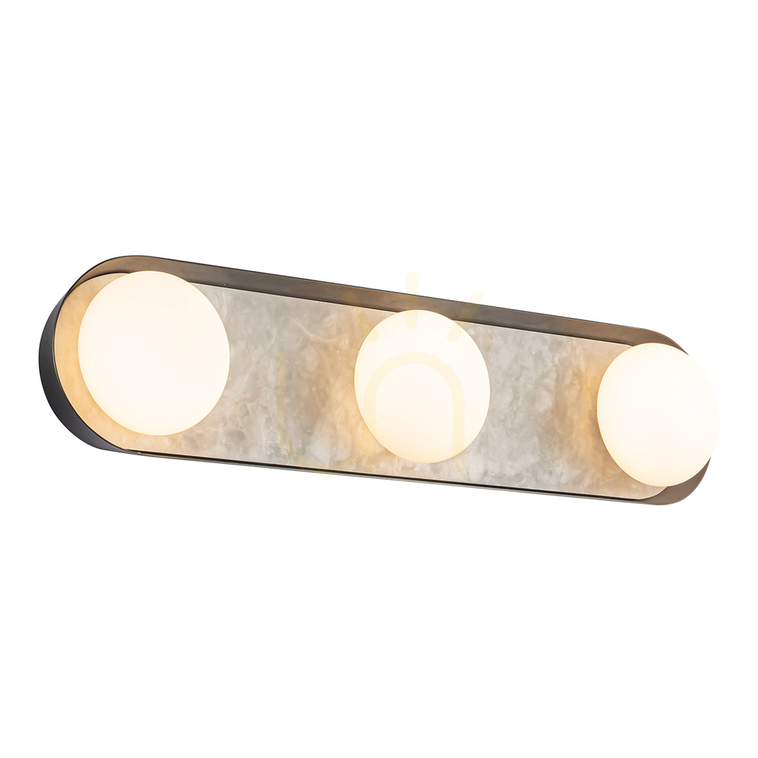 LED wall lamp ALONSO - Urban brown QUINTIESSE