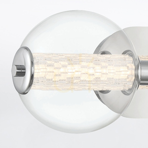 Wall lamp ATOMO - 3 light sources - Polished chrome QUINTIESSE 5 Wall lamp ATOMO - 3 light sources - Polished chrome QUINTIESSE small 5
