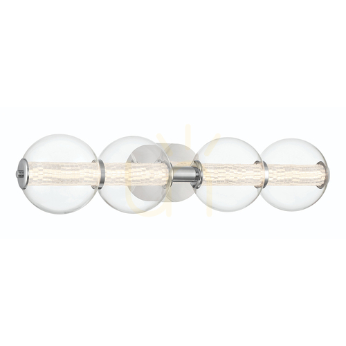 Check Wall lamp ATOMO - 4 light sources - Polished chrome QUINTIESSE