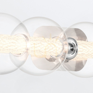 Wall lamp ATOMO - 5 light sources - Polished chrome QUINTIESSE 5 Wall lamp ATOMO - 5 light sources - Polished chrome QUINTIESSE small 5