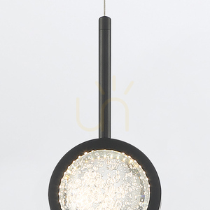 BARLETTA pendant lamp - 1 light source - Matte black QUINTIESSE small 4