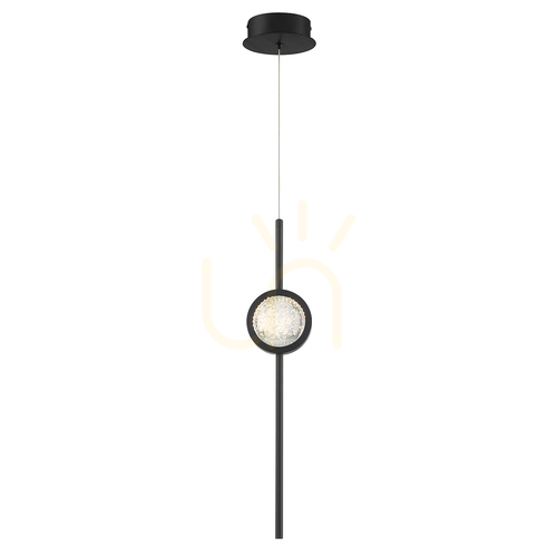 Check BARLETTA pendant lamp - 1 light source - Matte black QUINTIESSE