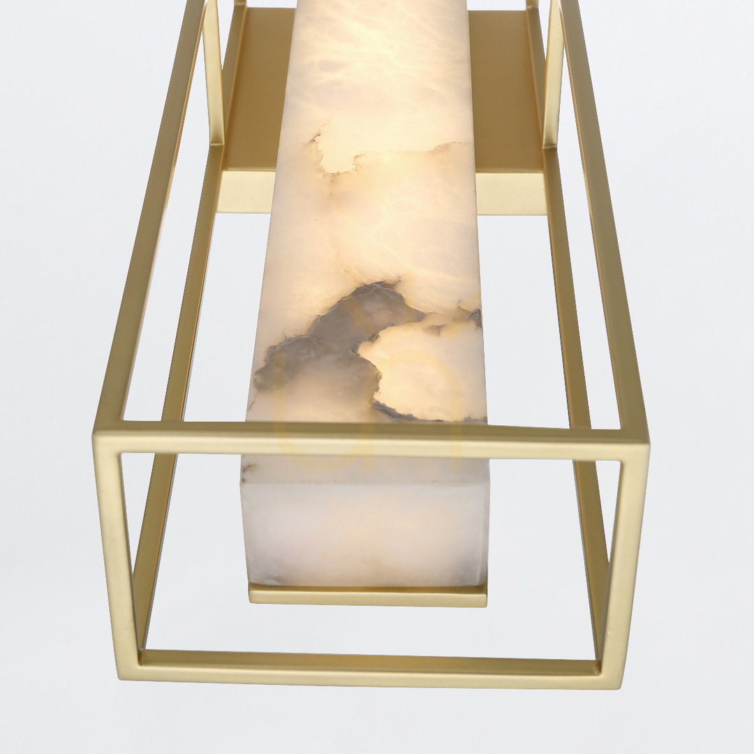 Display Large wall lamp BLAKLEY - 1 light source - Brushed gold QUINTIESSE Large wall lamp BLAKLEY - 1 light source - Brushed gold QUINTIESSE