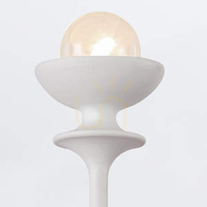 CADENCE wall lamp - 2 light sources - Antique white QUINTIESSE small 3