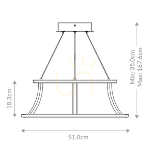 CADOUX chandelier - Brushed gold QUINTIESSE 2 CADOUX chandelier - Brushed gold QUINTIESSE small 2