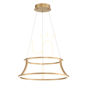 CADOUX chandelier - Brushed gold QUINTIESSE 0 CADOUX chandelier - Brushed gold QUINTIESSE small 0