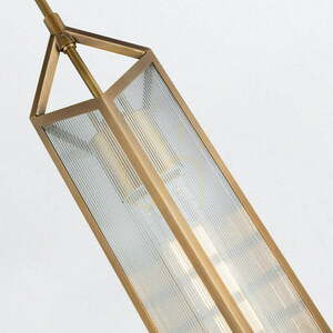 CAIRO pendant lamp - 1 light source - Vintage brass QUINTIESSE small 3
