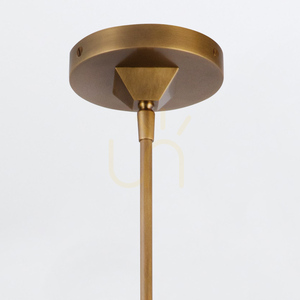 CAIRO pendant lamp - 1 light source - Vintage brass QUINTIESSE small 5