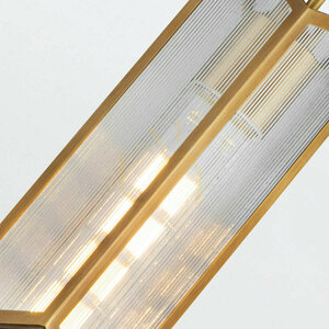 CAIRO pendant lamp - 1 light source - Vintage brass QUINTIESSE small 6