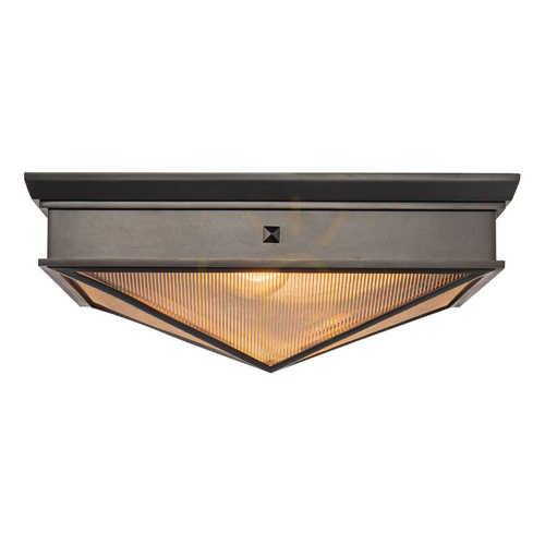 Check Plafond CAIRO - 2 light sources - Urban brown QUINTIESSE