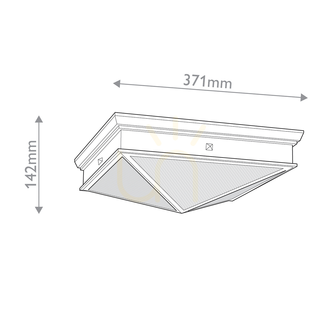 Preview Plafond CAIRO - 2 light sources - Urban brown QUINTIESSE Plafond CAIRO - 2 light sources - Urban brown QUINTIESSE