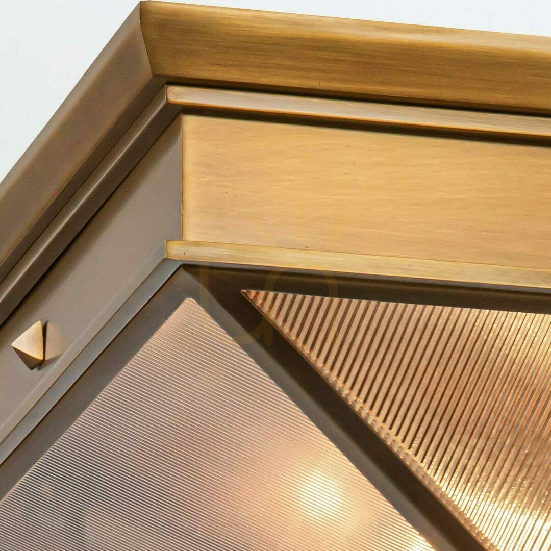 View Plafond CAIRO - 2 light sources - Vintage brass QUINTIESSE Plafond CAIRO - 2 light sources - Vintage brass QUINTIESSE