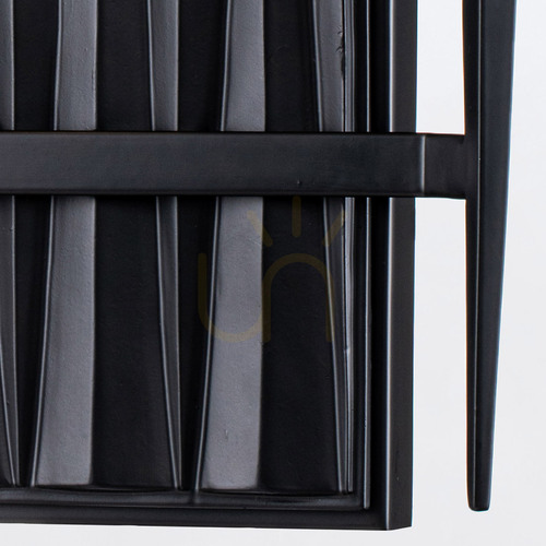 Check CREST wall lamp - 2 light sources - Matte black QUINTIESSE