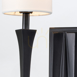 CREST wall lamp - 2 light sources - Matte black QUINTIESSE 3 CREST wall lamp - 2 light sources - Matte black QUINTIESSE small 3