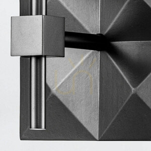DECO wall lamp - 1 light source - Black QUINTIESSE 3 DECO wall lamp - 1 light source - Black QUINTIESSE small 3