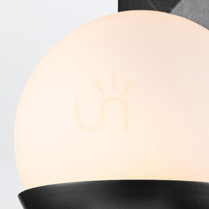 DECO wall lamp - 1 light source - Black QUINTIESSE 5 DECO wall lamp - 1 light source - Black QUINTIESSE small 5