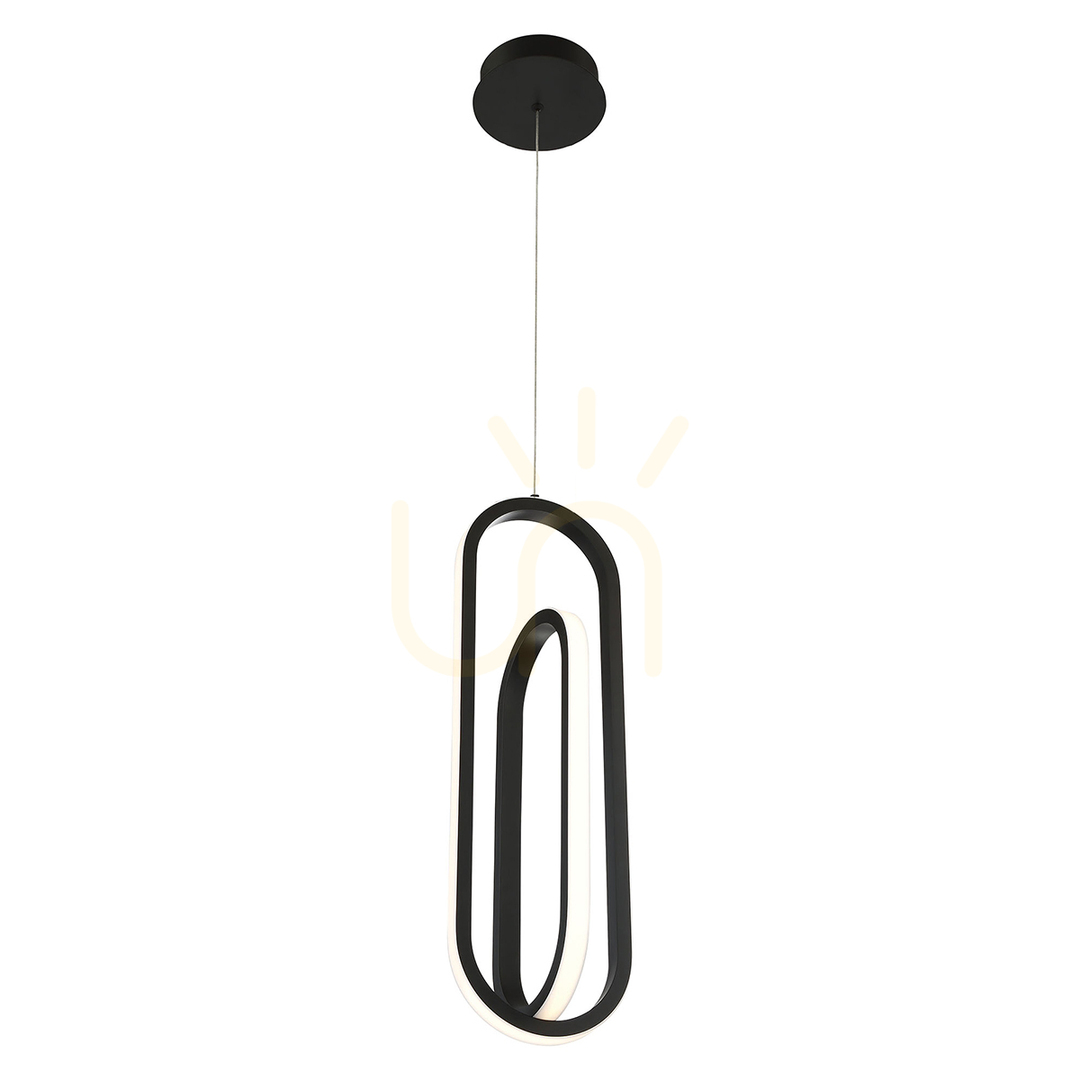 View DEMARK pendant lamp - Matte black QUINTIESSE DEMARK pendant lamp - Matte black QUINTIESSE