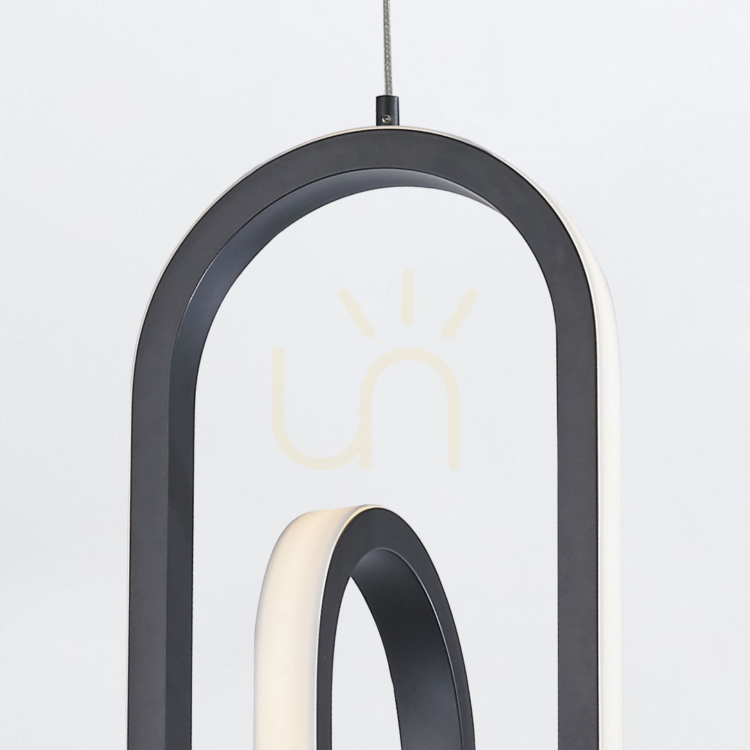 Display DEMARK pendant lamp - Matte black QUINTIESSE DEMARK pendant lamp - Matte black QUINTIESSE