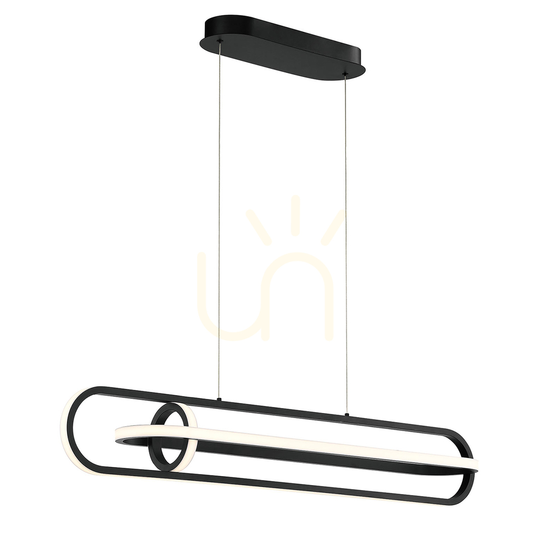 Display DEMARK island lamp - Matte black QUINTIESSE DEMARK island lamp - Matte black QUINTIESSE