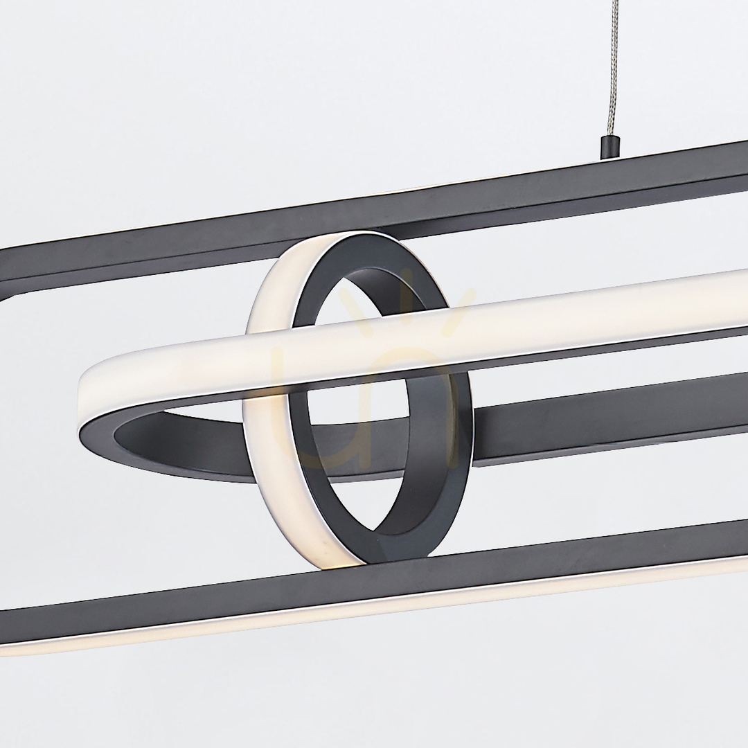 Show DEMARK island lamp - Matte black QUINTIESSE DEMARK island lamp - Matte black QUINTIESSE