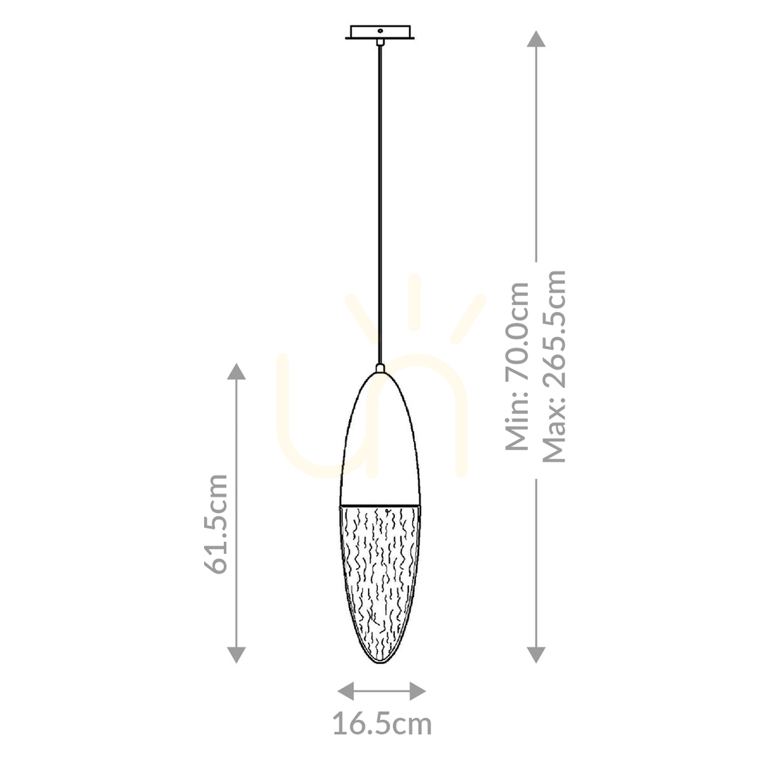Preview ECROU pendant lamp - Brushed gold QUINTIESSE ECROU pendant lamp - Brushed gold QUINTIESSE