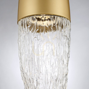 ECROU pendant lamp - Brushed gold QUINTIESSE 3 ECROU pendant lamp - Brushed gold QUINTIESSE small 3