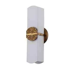 ELAN wall lamp - 2 light sources - Petal gold QUINTIESSE 6 ELAN wall lamp - 2 light sources - Petal gold QUINTIESSE small 6