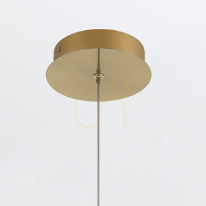 ESPADA pendant lamp - Brushed gold QUINTIESSE 6 ESPADA pendant lamp - Brushed gold QUINTIESSE small 6