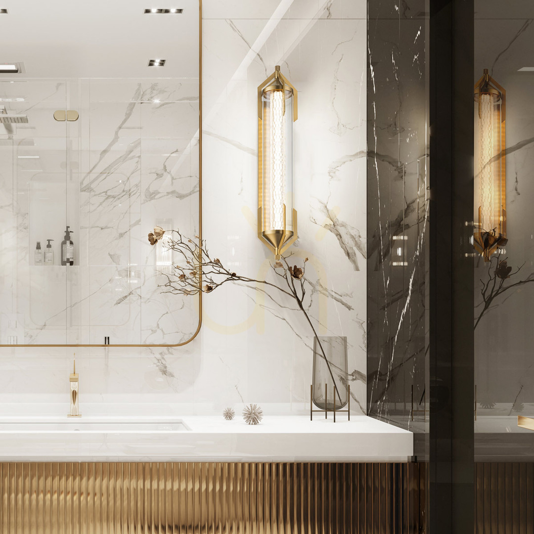 Show ESPADA wall lamp - Brushed gold QUINTIESSE ESPADA wall lamp - Brushed gold QUINTIESSE