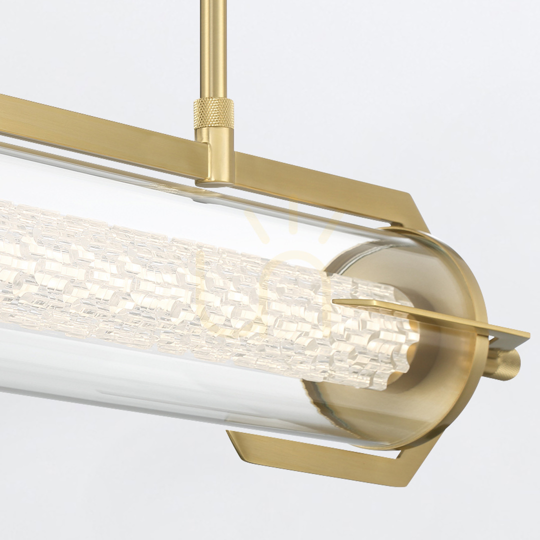 Check ESPADA island lamp - Brushed gold QUINTIESSE ESPADA island lamp - Brushed gold QUINTIESSE