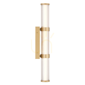 Medium LED wall lamp FAYTON - Brushed gold QUINTIESSE 3 Medium LED wall lamp FAYTON - Brushed gold QUINTIESSE small 3