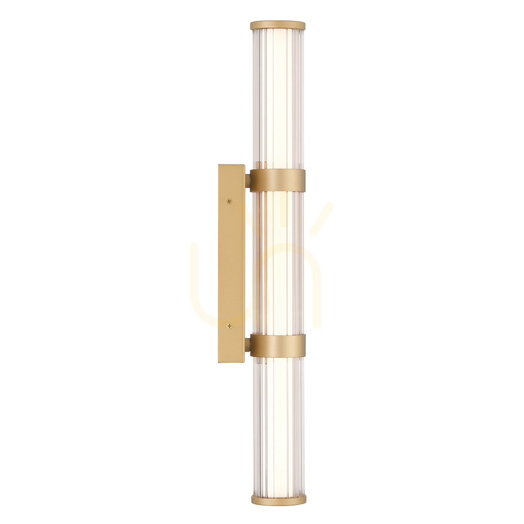 Display Medium LED wall lamp FAYTON - Brushed gold QUINTIESSE Medium LED wall lamp FAYTON - Brushed gold QUINTIESSE