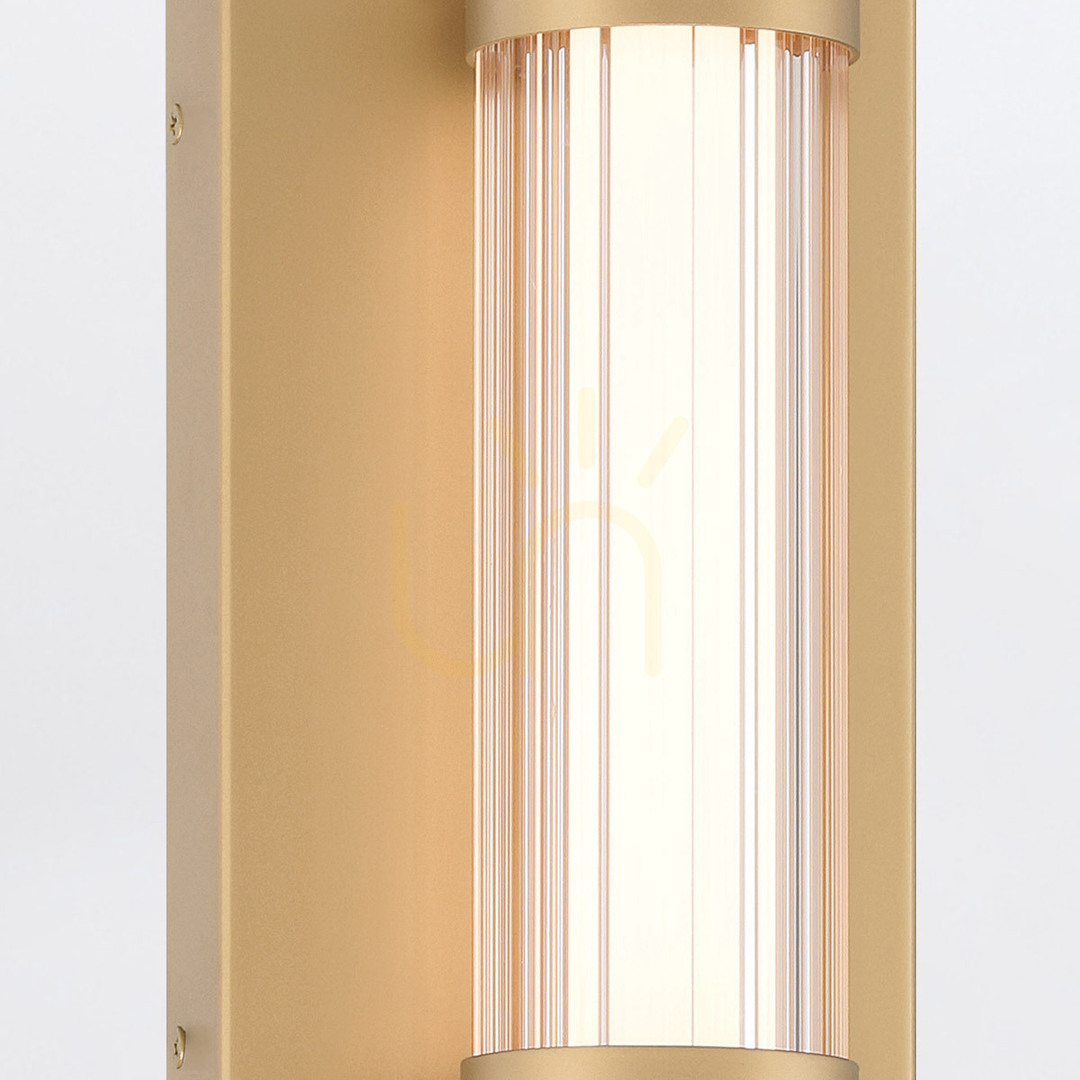 Preview Medium LED wall lamp FAYTON - Brushed gold QUINTIESSE Medium LED wall lamp FAYTON - Brushed gold QUINTIESSE