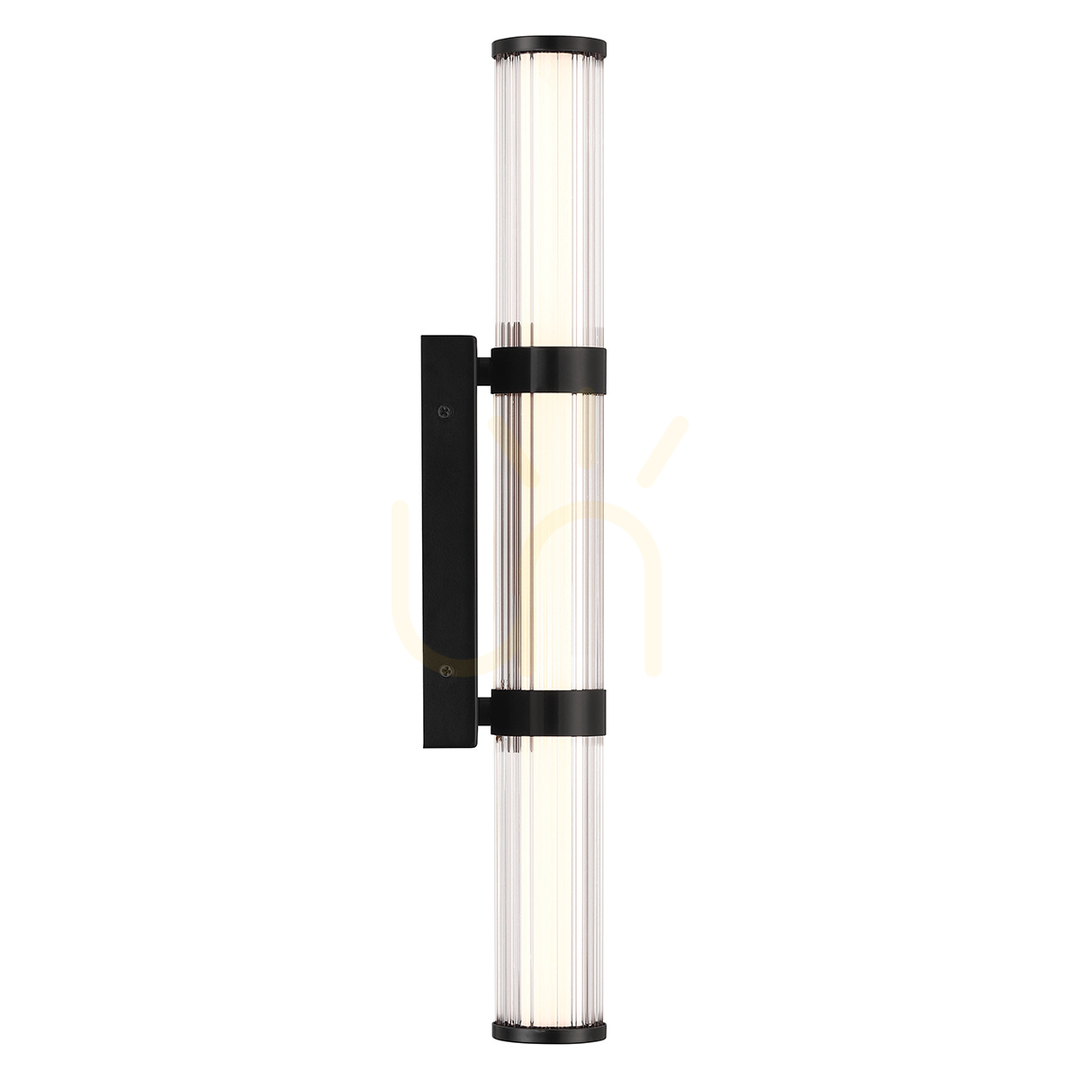 Display Medium LED wall lamp FAYTON - Matte black QUINTIESSE Medium LED wall lamp FAYTON - Matte black QUINTIESSE