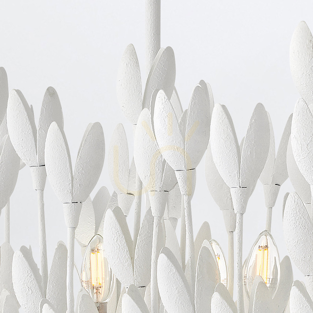 Preview FLORA island lamp - 10 light sources - QUINTIESSE structural plaster. FLORA island lamp - 10 light sources - QUINTIESSE structural plaster.
